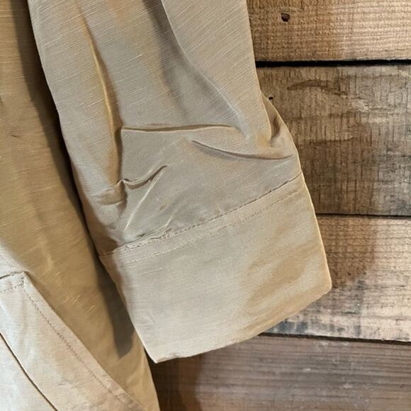 Lafayette 148 New York Tan Jacket With Belt Size 2 - Picture 7 of 14